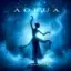 AORUA Enchanted cover with glowing dancer in blue starlit space